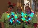 Louise, Eileen and me at the St. Pete Jingle Bell Run